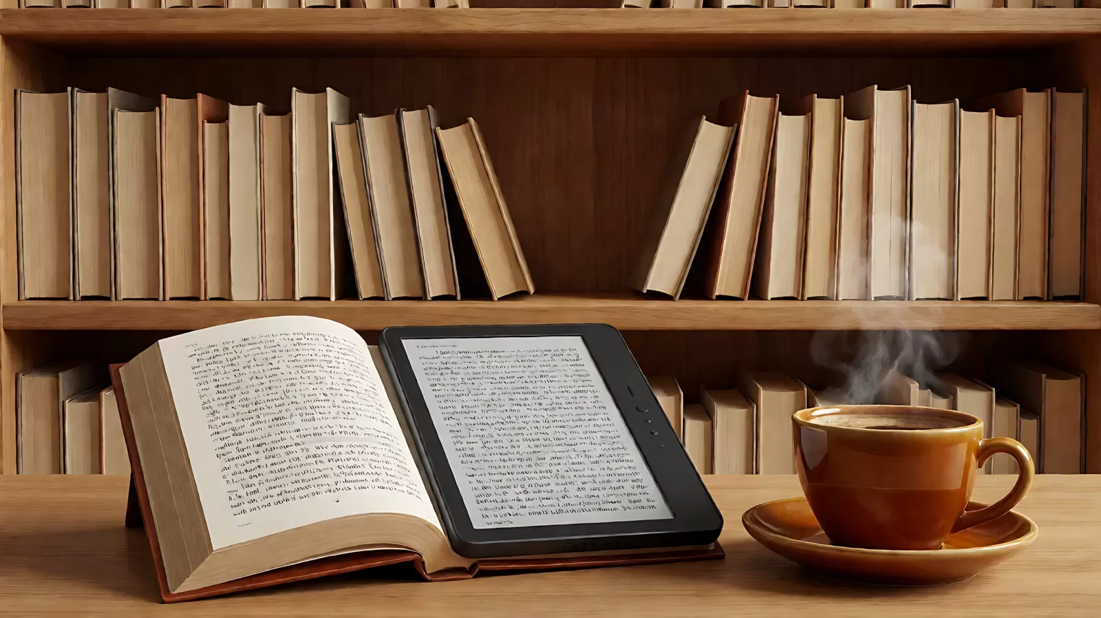 电子书格式转换与 Kindle 传书场景图